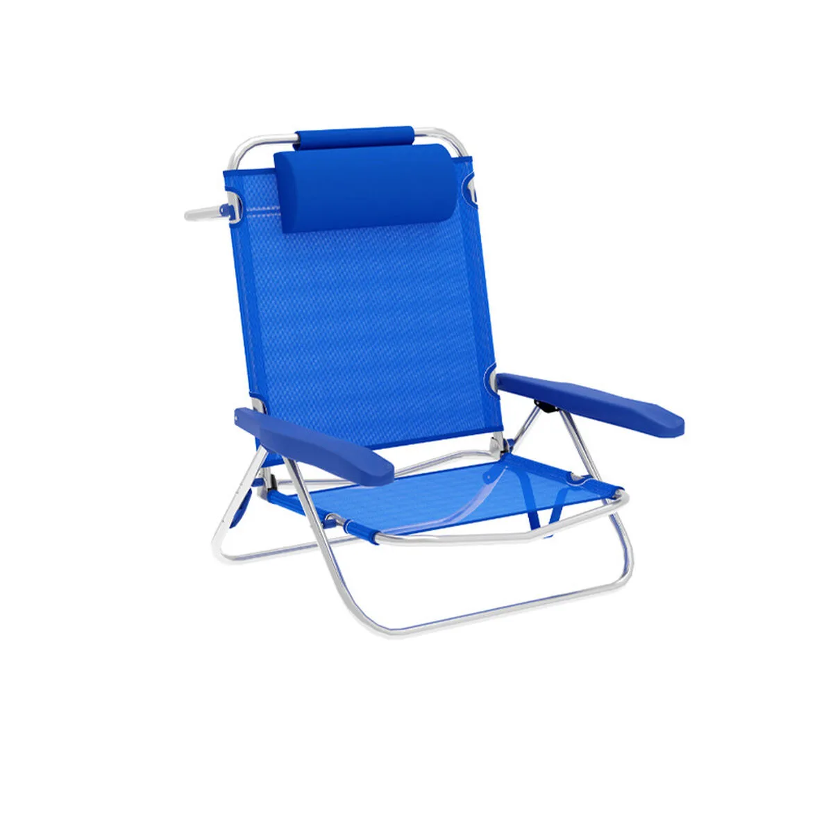marbueno chaise pliante 5 positions aluminium avec coussin bleu plage et piscine 61x68x82 cm 10243 d140004276. Diaytar, c'est le sismographe des tendances : nous captons les vibrations du marché pour vous offrir le meilleur.