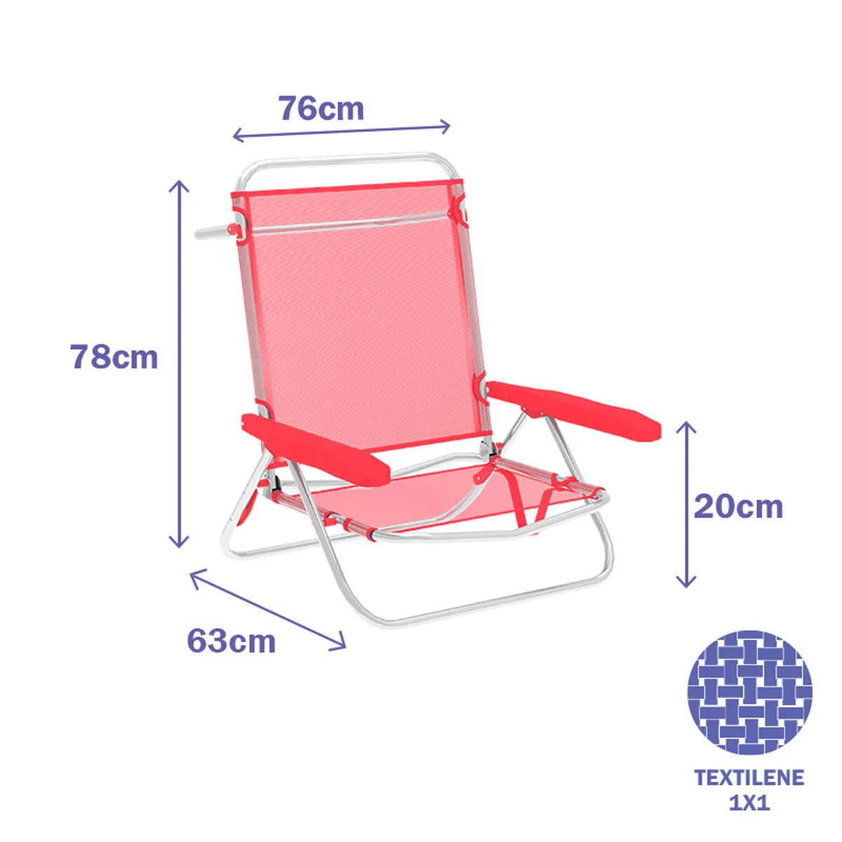 marbueno chaise pliante 5 positions aluminium corail plage et piscine 63x76x78 cm 10358 d140007078. Re-découvrez le plaisir de shopper en ligne avec Diaytar et sa multitude de produits triés sur le volet pour vous
