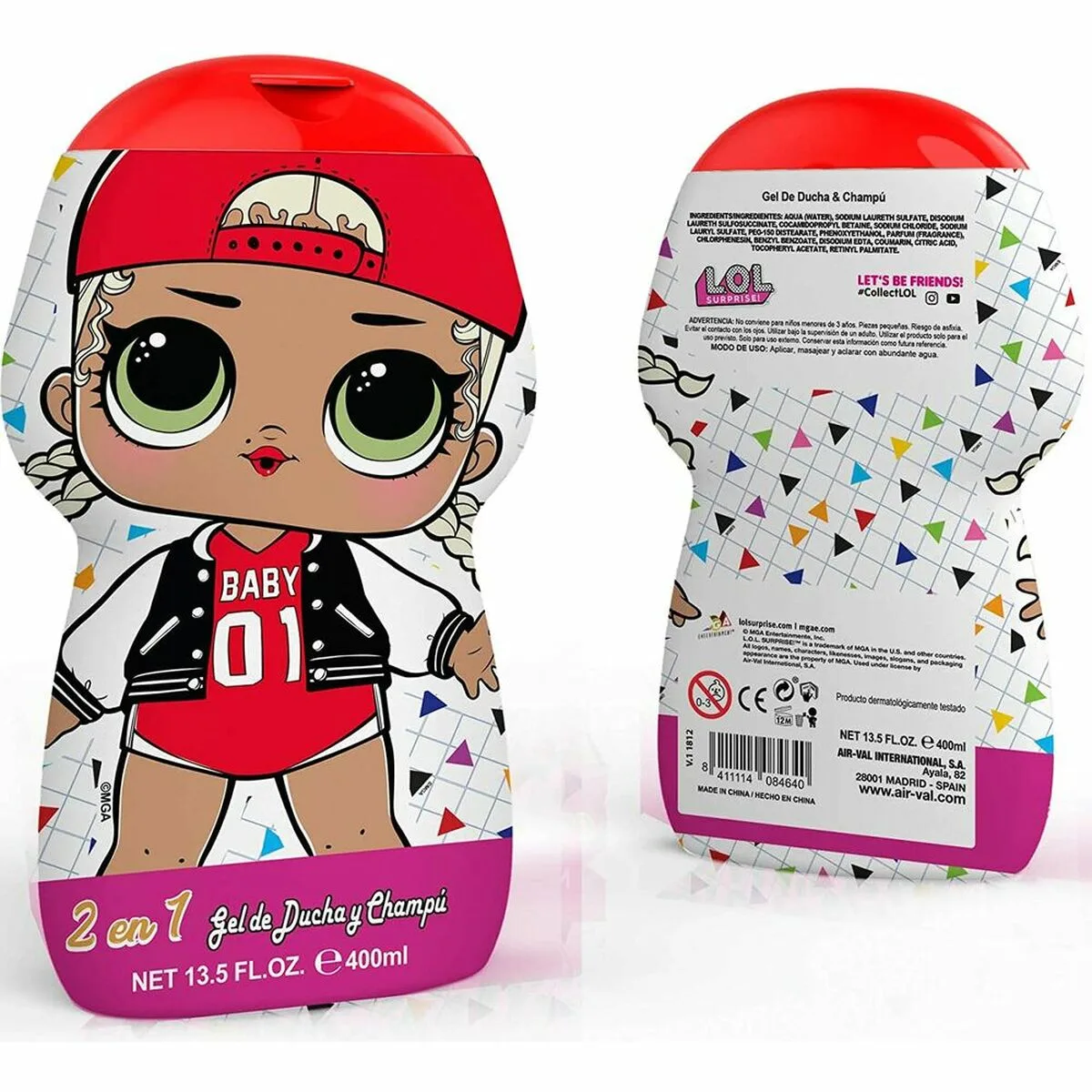 2 in 1 gel et shampooing lol surprise p8496 400 ml 400 ml s451114130. Diaytar vous habille de la tête aux pieds avec goût et raffinement.