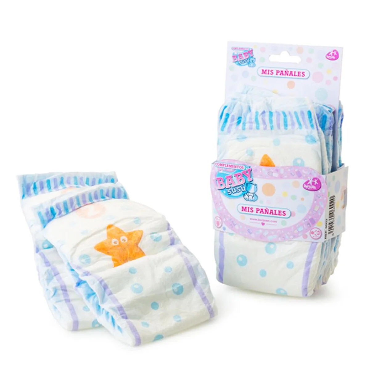 Accessoires pour poupees berjuan baby susu diapers set s240515989. L'art de vivre à la française s'exprime dans notre collection maison Diaytar.