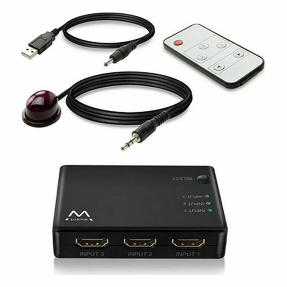 Adaptateur convertisseur av ewent ew3730 hdmi 4k noir s562630150. Notre mantra chez Diaytar : un produit, un sourire. Nous mesurons notre succès à votre satisfaction instantanée.
