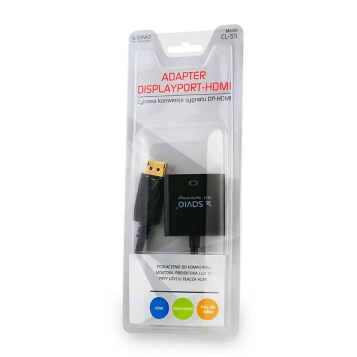 Adaptateur displayport vers hdmi savio cl 55 noir 20 cm s910475131. Diaytar, c'est le grand ménage de printemps dans vos habitudes shopping : on garde l'essentiel, on jette le superflu.