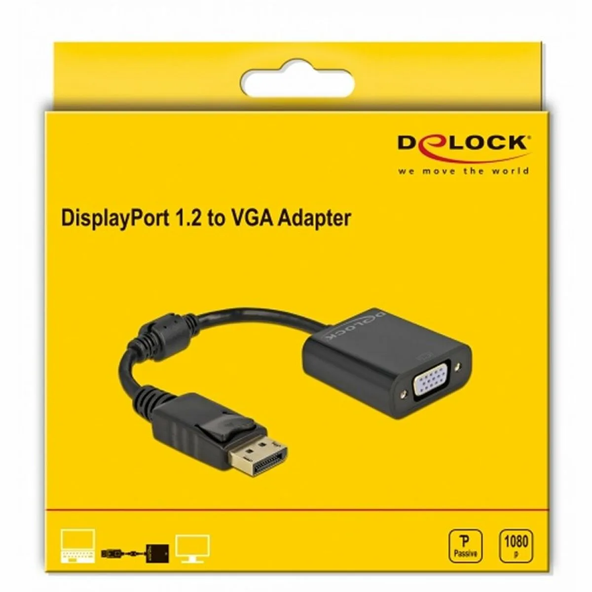 Adaptateur displayport vers vga delock 61006 noir s023485091. L'art de vivre à la française s'exprime dans notre collection maison Diaytar.
