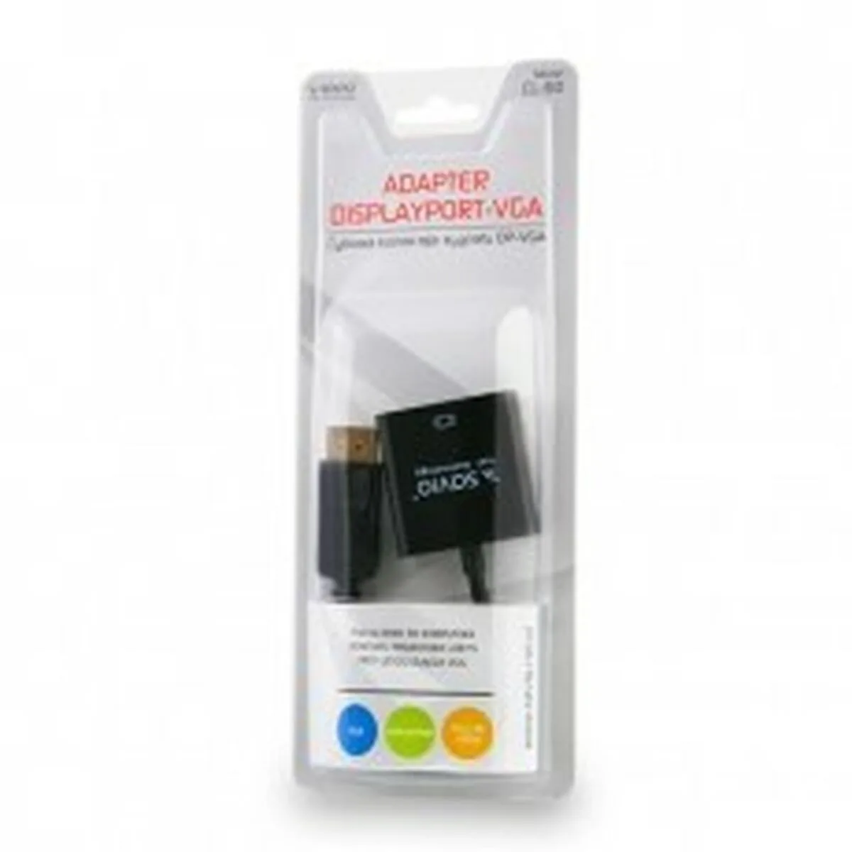 Adaptateur displayport vers vga savio cl 90 noir 20 cm s910475585. Transformez votre intérieur avec les produits déco Diaytar !