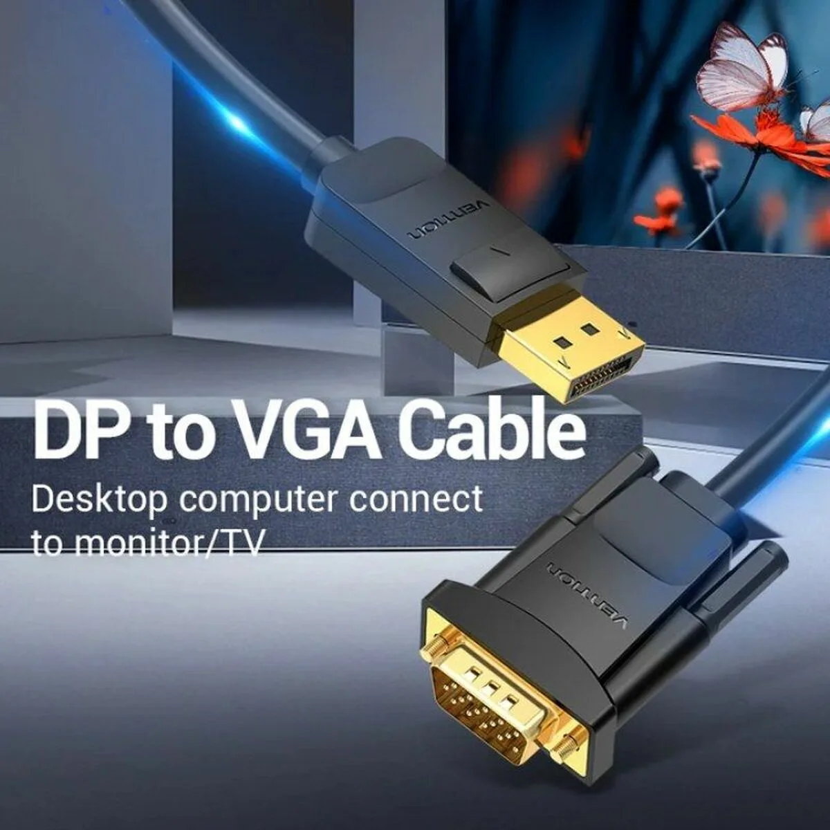 Adaptateur displayport vers vga vention hblbg noir 1 5 m s991055915. Notre ambition pour Diaytar : devenir le réflexe numéro 1 lorsque vous pensez 'produit génial'.
