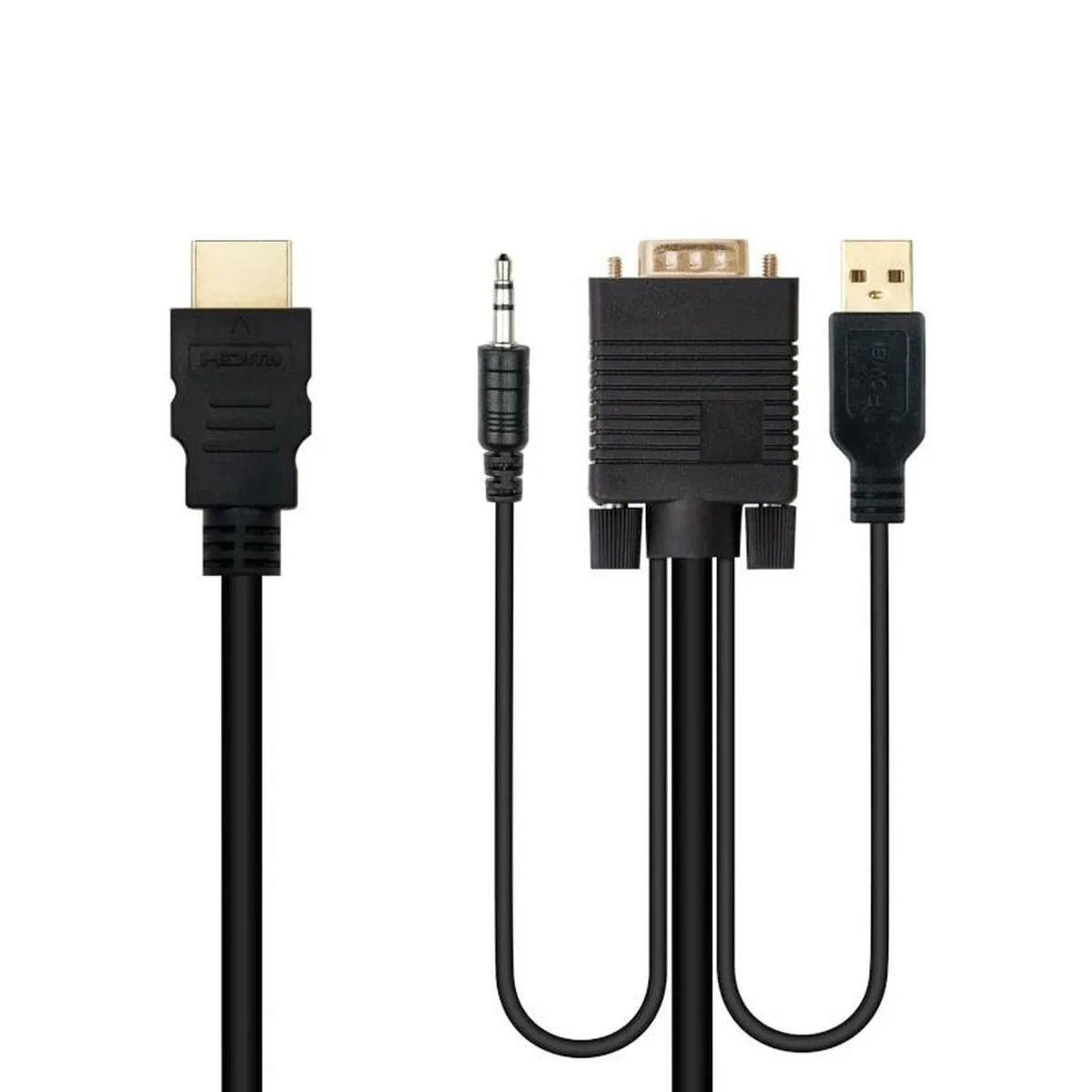 Adaptateur hdmi vers vga avec audio nanocable 10 15 4350 1 8 m noir s990501718. Chez Diaytar, nous ne vendons pas que des produits, nous proposons des solutions, du rêve et un peu de magie au quotidien
