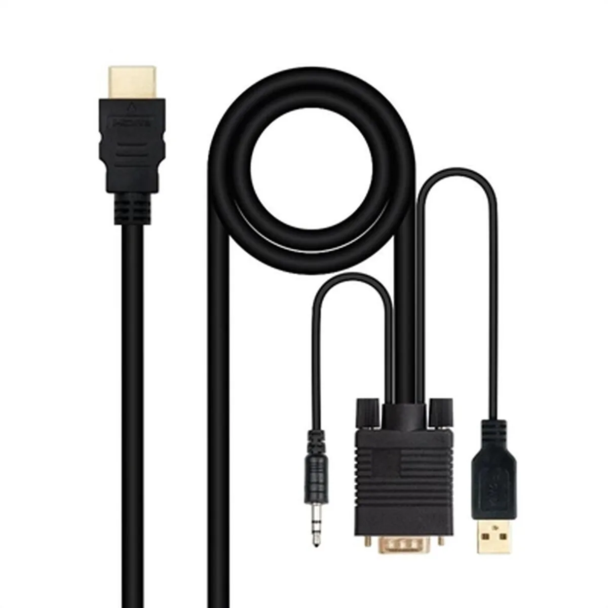 Adaptateur hdmi vers vga avec audio nanocable 10 15 4350 1 8 m noir s990501731. Diaytar est le trait d'union entre le monde de la tech et celui du lifestyle, pour une expérience utilisateur sans faille.