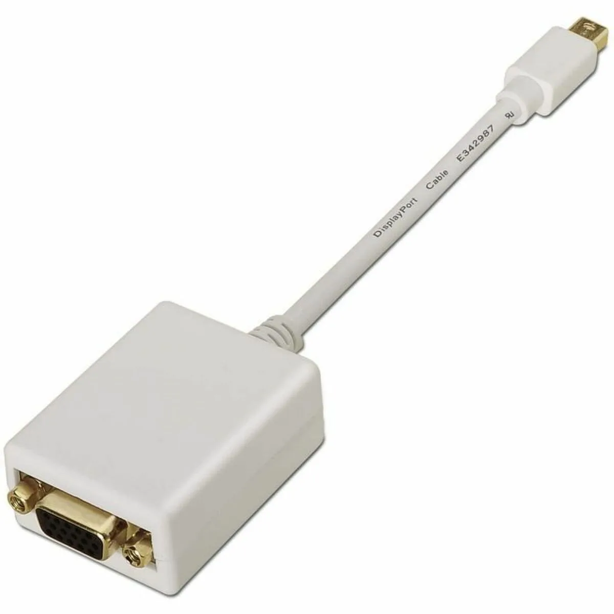 Adaptateur mini displayport vers vga aisens a125 0136 blanc 15 cm s990027464. Notre équipe chez Diaytar est votre équipe de choc, dévouée à débusquer les produits qui méritent votre attention.