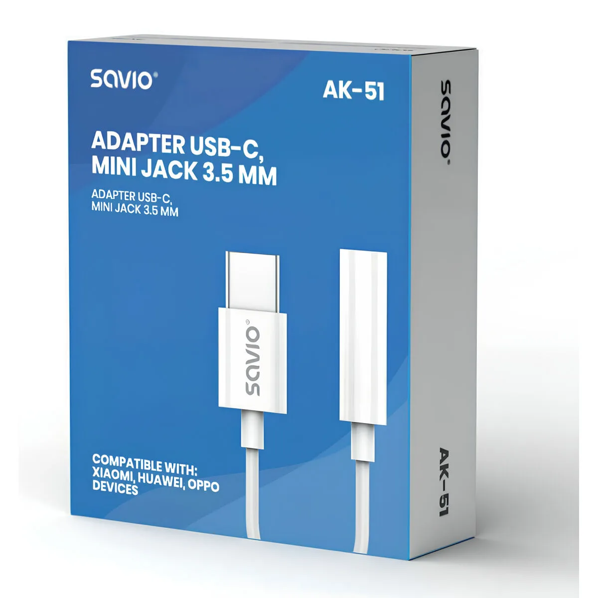 Adaptateur usb c vers jack 3 5 mm savio ak 51 blanc 11 cm s911546117. Nous sélectionnons pour Diaytar des produits qui ont une histoire, une âme, et qui sauront trouver une place dans la vôtre.
