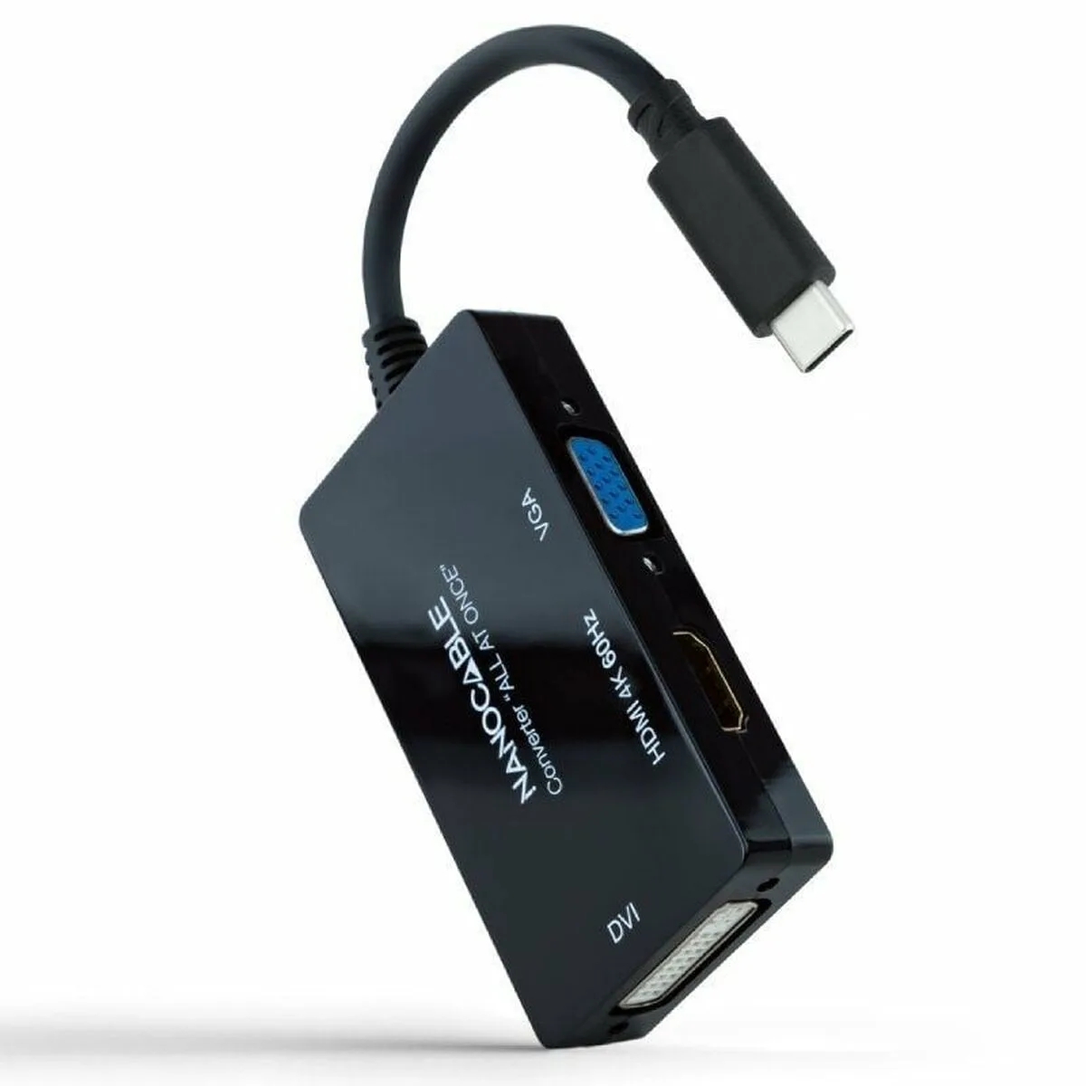 Adaptateur usb c vers vga hdmi dvi nanocable 10 16 4301 all 20 cm noir s991649945. Diaytar, une boutique en ligne qui défie les catégories traditionnelles en mêlant produits high-tech, maison et lifestyle avec brio