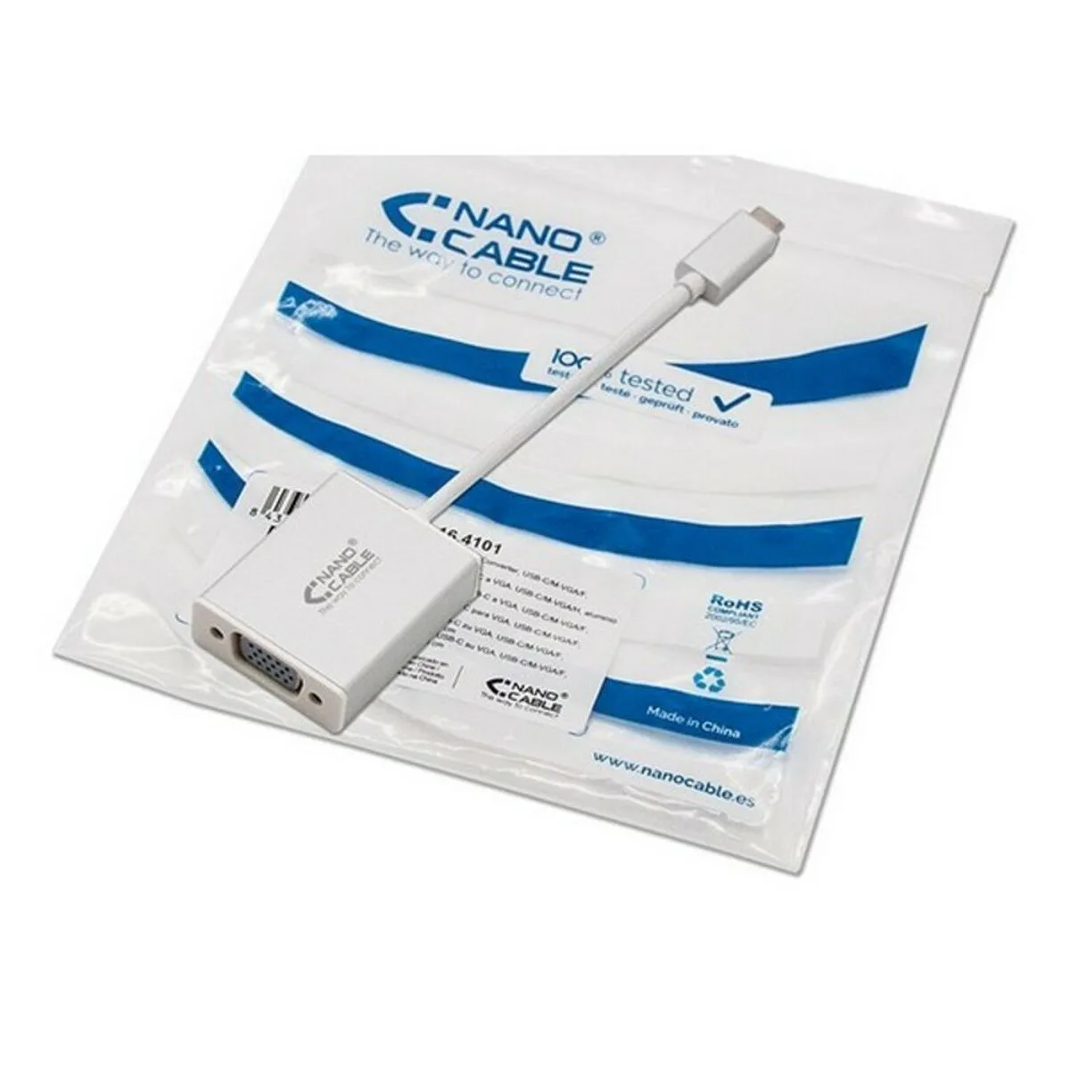 Adaptateur usb c vers vga nanocable 10 16 4101 10 cm s990483532. Les dernières tendances mode vous attendent chez Diaytar !