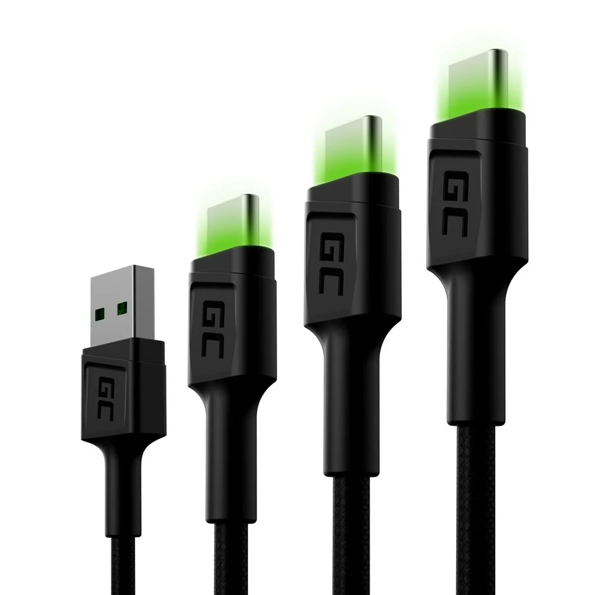 Adaptateur usb vers usb c green cell kabgcset01 noir vert 2 m 3 unites s9110887261. Avec Diaytar, faites le plein d'idées et de produits ingénieux pour toutes les pièces de votre maison et tous les aspects de votre vie