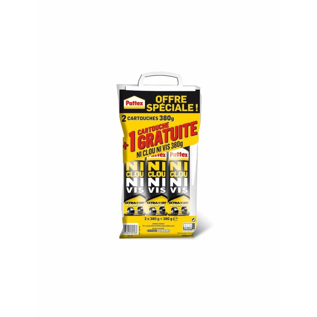 Adhesif de montage pattex 380 g x 2 s718181321. Découvrez la diversité Diaytar : une infinité de produits pour la maison, le travail, les loisirs, tous dans l'air du temps