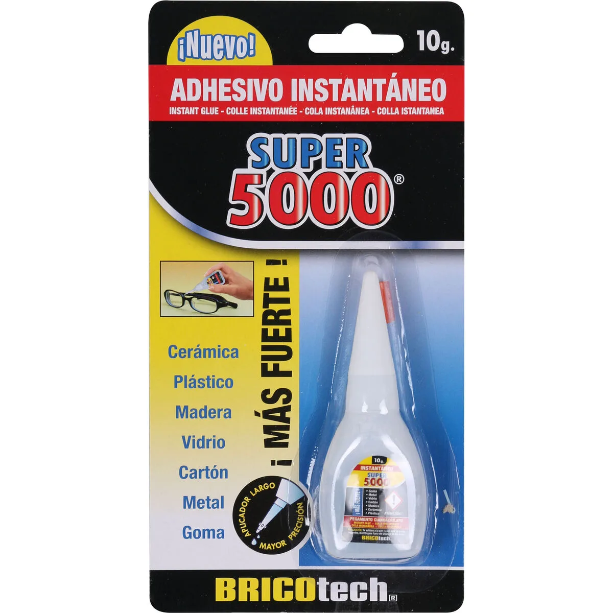 Adhesif instantane bricotech super 5000 10 g 24 unites s223469274. Nous avons conçu Diaytar pour être intuitif, comme vos produits préférés. Simple, efficace, et terriblement séduisant.