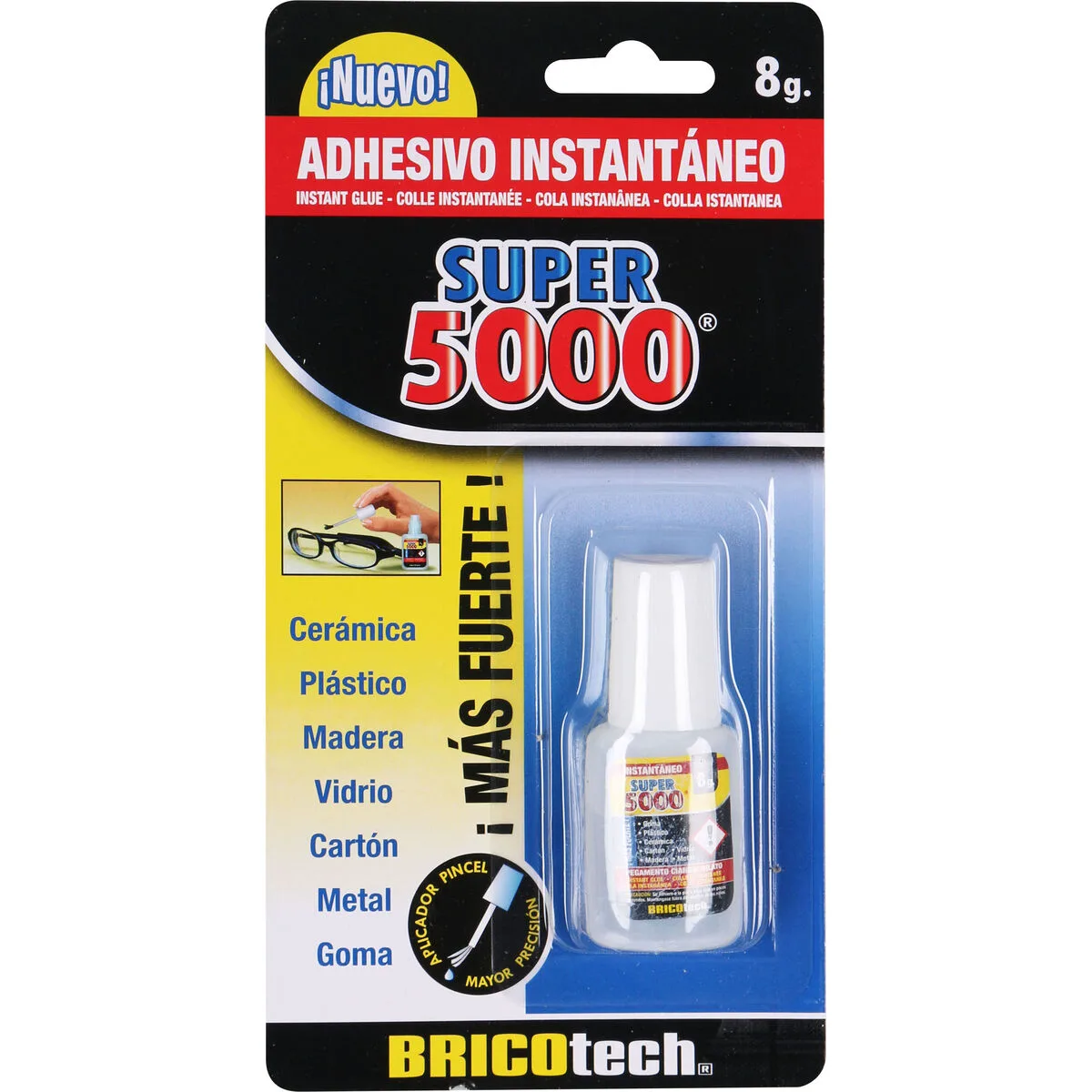 Adhesif instantane bricotech super 5000 8 g 24 unites s223469144. Diaytar cultive l'art du bien-être à travers ses produits soigneusement choisis.