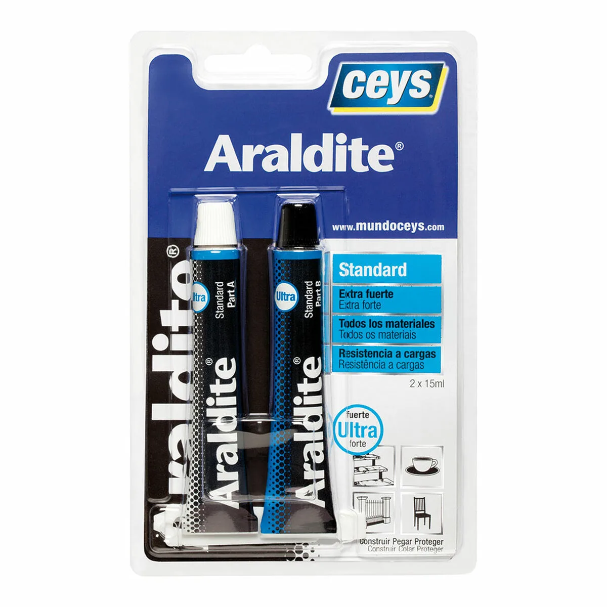 Adhesif instantane ceys araldite standard 510107 30 ml 2 pieces s790878355. Notre raison d'être : vous faire économiser le plus précieux des resources : votre temps. Bienvenue sur Diaytar, les produits triés sur le volet.