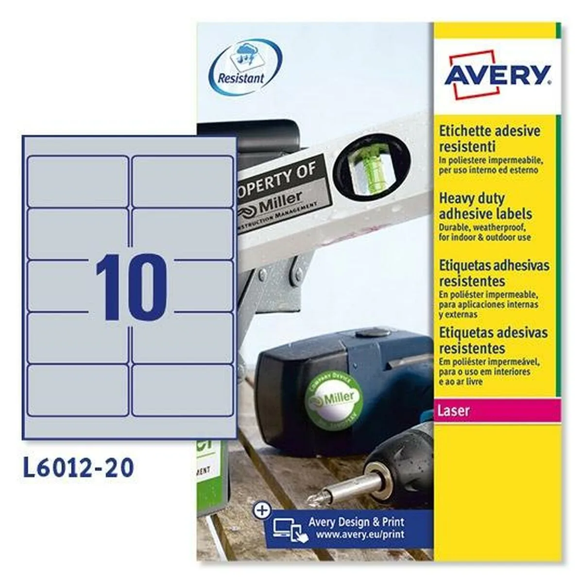 Adhesifs etiquettes avery 20 volets 96 x 50 8 mm argente s840149971. Nous croyons en la magie des objets. Chez Diaytar, chaque produit a le pouvoir de transformer une routine en moment précieux.