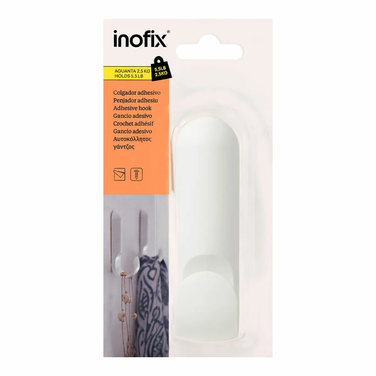 Affichette de poignee de porte inofix atlas blanc 2 5 kg adhesif s792888224. Bienvenue chez Diaytar, où nous croyons que le meilleur produit est celui qui vous trouve, et non l'inverse.