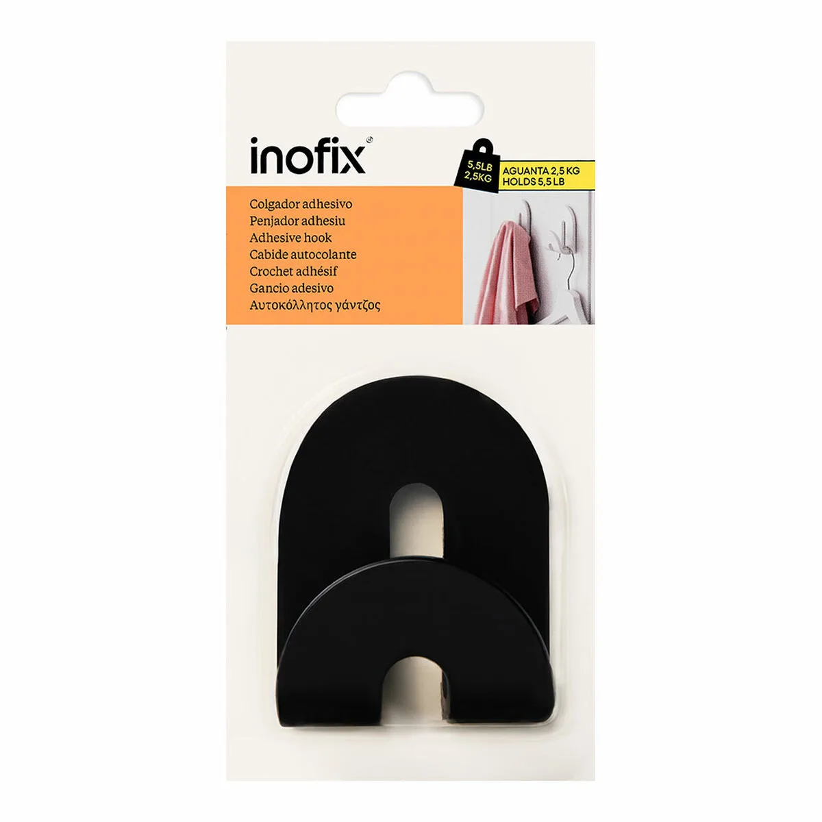 Affichette de poignee de porte inofix calma noir 2 5 kg adhesif s792888612. La mode selon Diaytar : audacieuse, accessible et toujours dans l'air du temps.