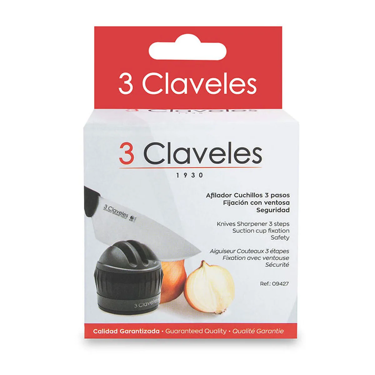 Affuteuse de couteaux 3 claveles triple s792280084. Notre mission chez Diaytar : vous simplifier la vie en vous proposant les produits les plus ingénieux et les plus tendance du marché
