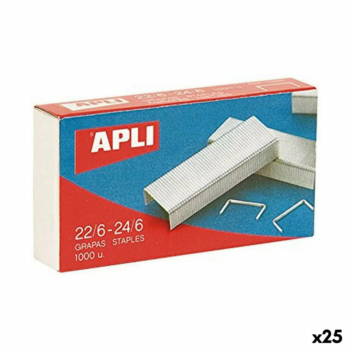 Agrafes apli 22 6 24 6 6 mm 10 pieces 25 unites s843593672. Diaytar, c'est le testament vivant qu'on peut allier large choix et qualité exemplaire dans le e-commerce.