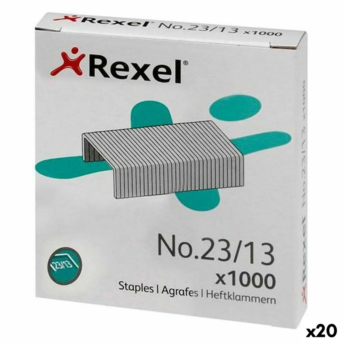 Agrafes rexel 1000 pieces 23 13 20 unites s842515844. Bien plus qu'un site, Diaytar est un club. Le club de ceux qui savent reconnaître la valeur d'un produit exceptionnel.
