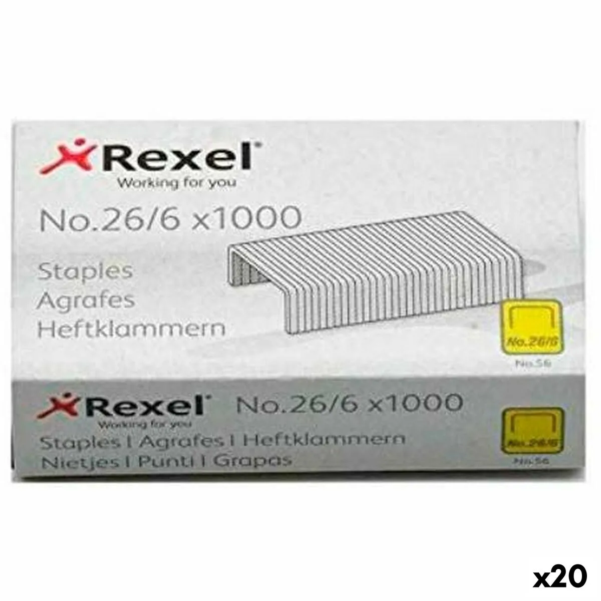 Agrafes rexel 1000 pieces 26 6 20 unites s842516088. Diaytar c'est bien plus qu'une boutique en ligne : c'est un concept où chaque produit, de l'électronique à la décoration, raconte une histoire