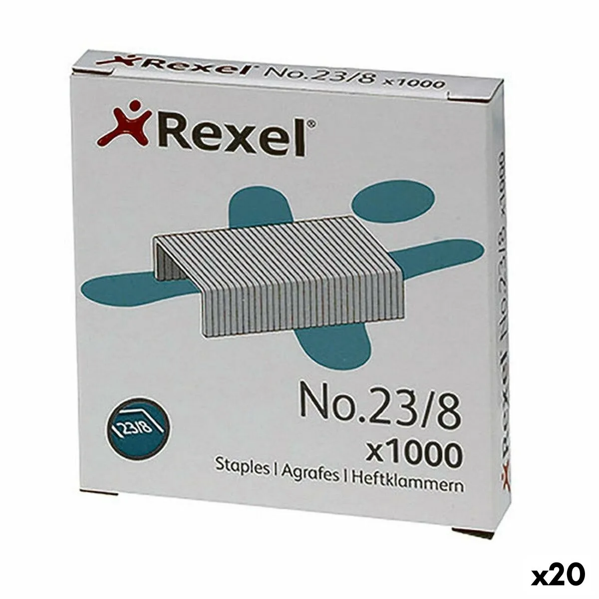 Agrafes rexel 23 8 20 unites s842515997. Bienvenue chez Diaytar, où nous croyons que le meilleur produit est celui qui vous trouve, et non l'inverse.