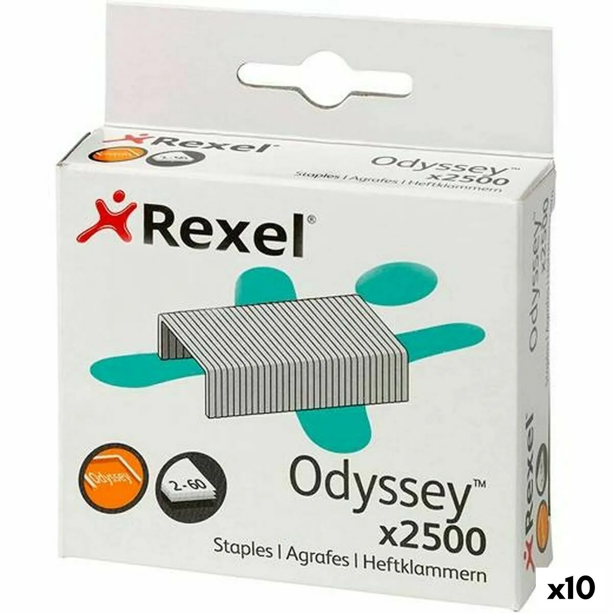 Agrafes rexel 2500 pieces 10 unites s842515546. Notre ambition chez Diaytar : être la source la plus fiable pour vos achats de produits généraux et high-tech tendance