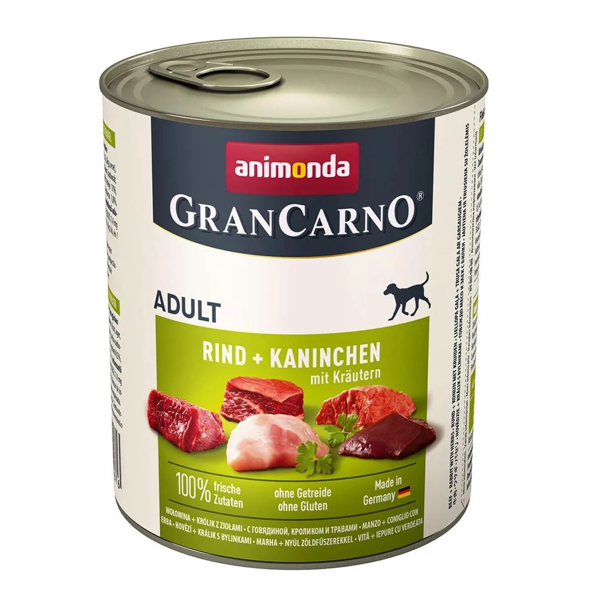 Alimentation humide animonda grancarno adult veau lapin 800 g s913315077. La qualité Diaytar : un engagement, une promesse, une satisfaction garantie.