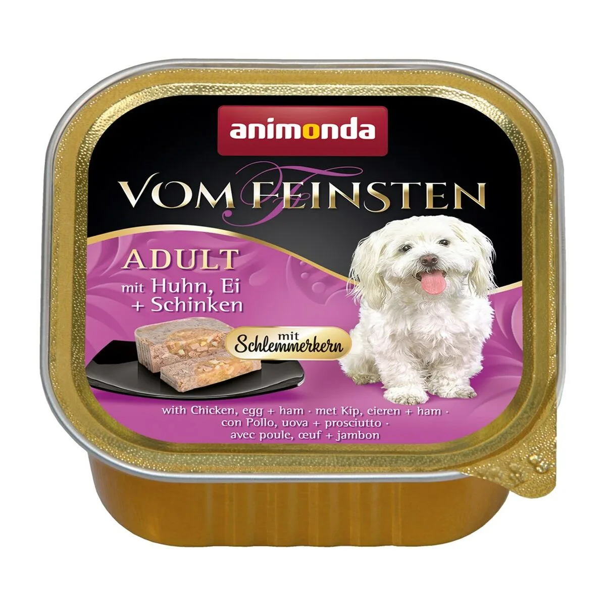 Alimentation humide animonda vom feinsten gourmet poulet jambon 150 g s910961391. La qualité Diaytar : un engagement, une promesse, une satisfaction garantie.