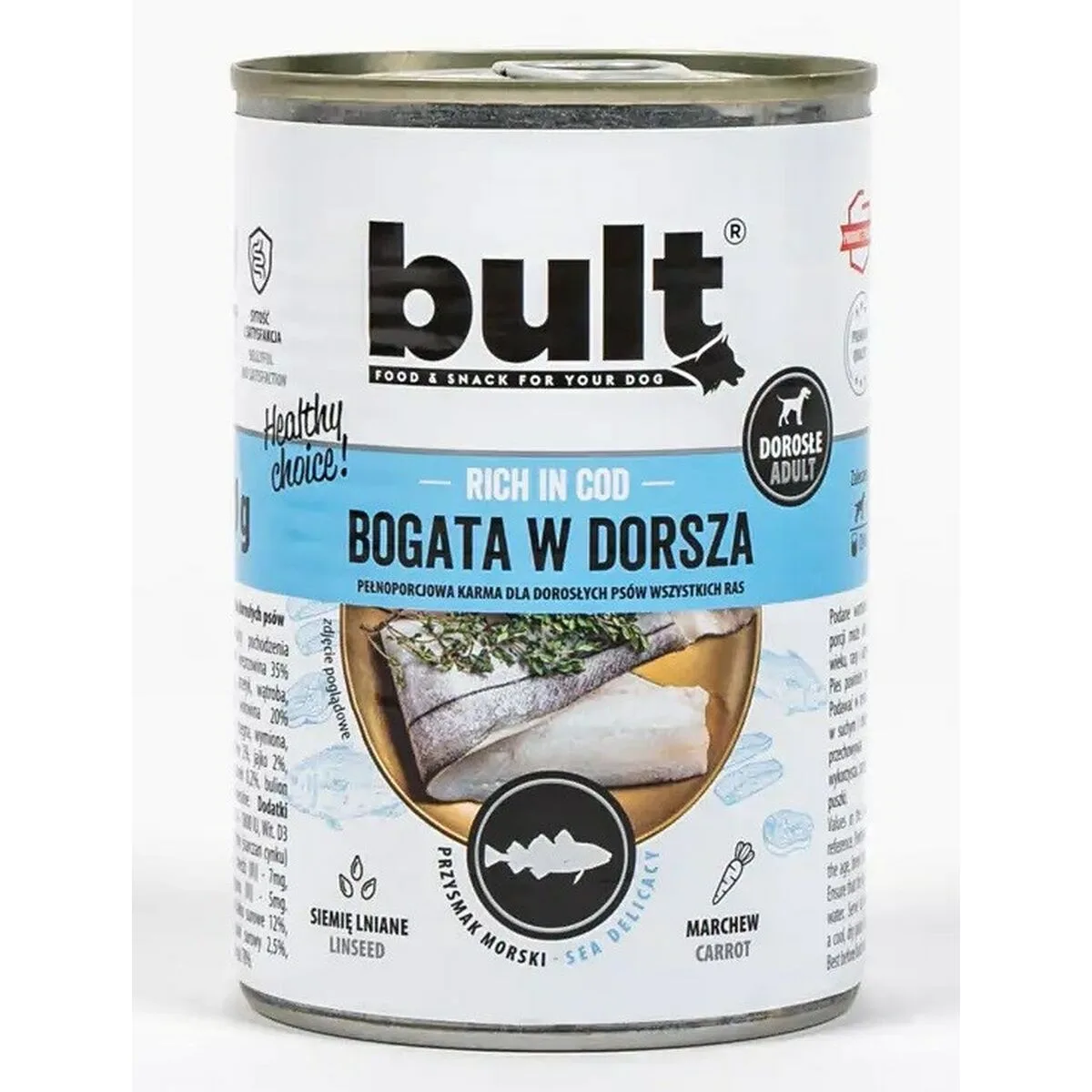 Alimentation humide bult rich in cod morue 800 g s9111841285. Nous sommes les archéologues du produit parfait. Diaytar exhume pour vous les trésors cachés du marché.