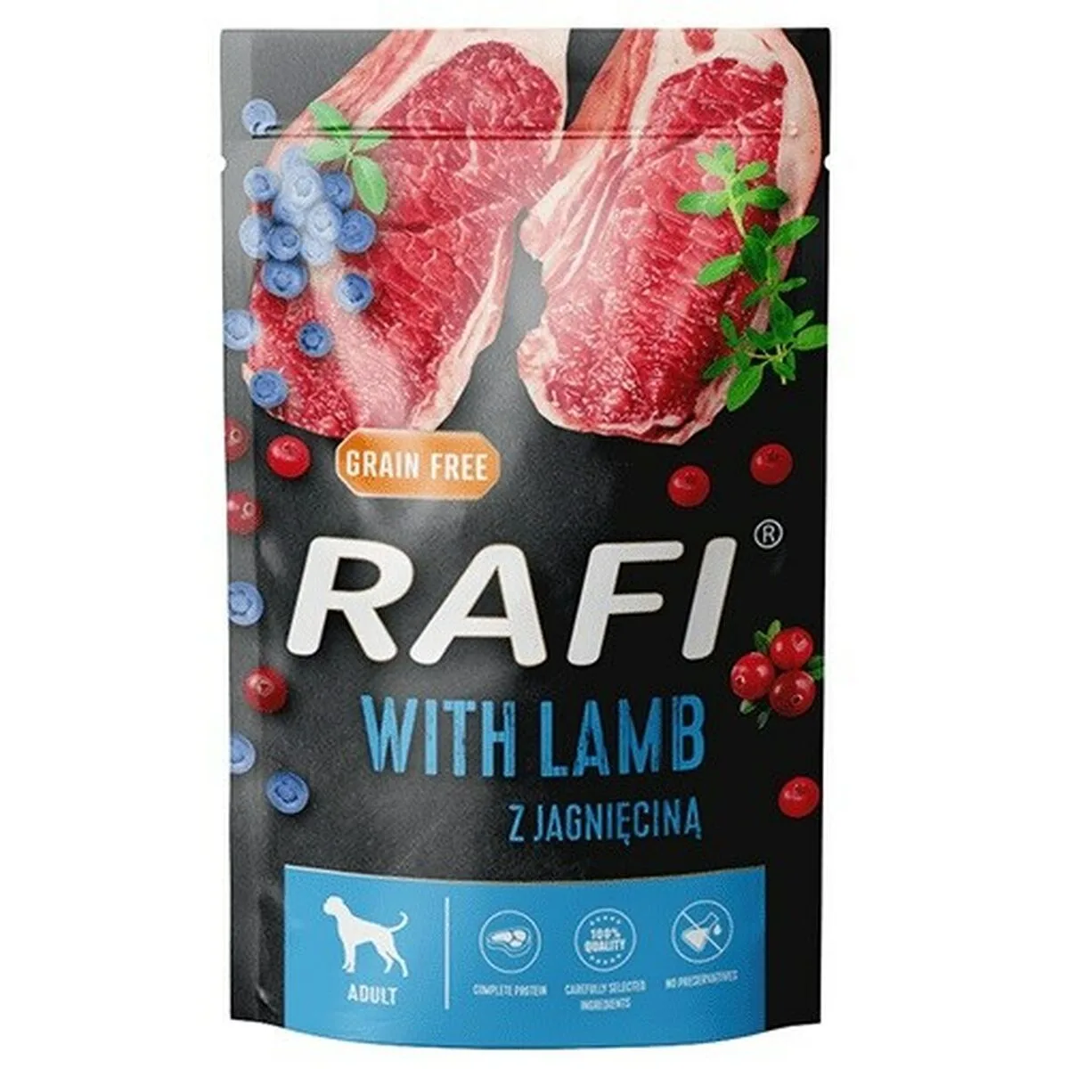 Alimentation humide dolina noteci rafi myrtille agneau 500 g s911015098. Nous traitons chaque produit Diaytar avec le même respect que si nous devions l'offrir à un proche. La qualité est non-négociable.