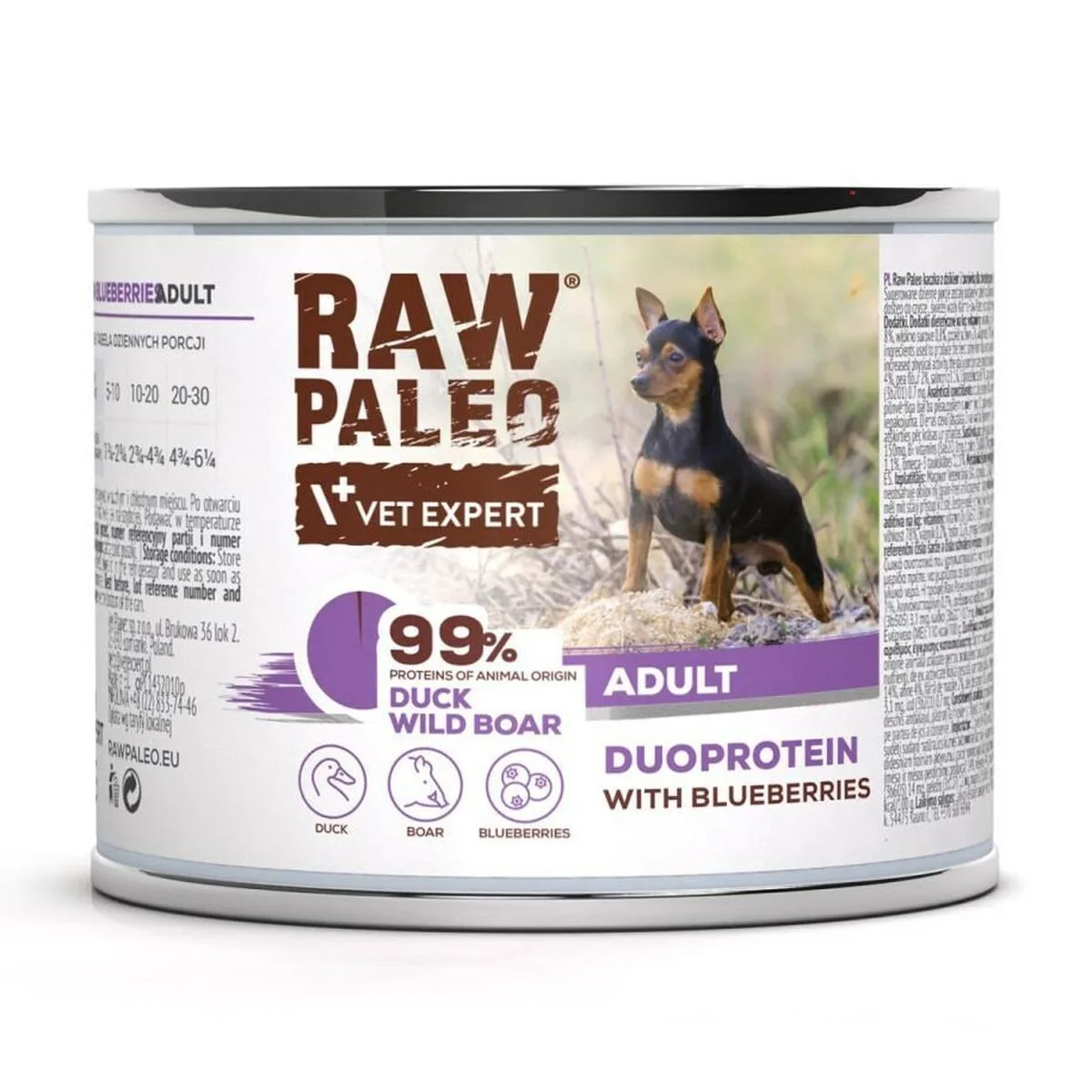 Alimentation humide vetexpert raw paleo duoprotein duck boar adult 200 g s9111191845. L'art de vivre à la française s'exprime dans notre collection maison Diaytar.