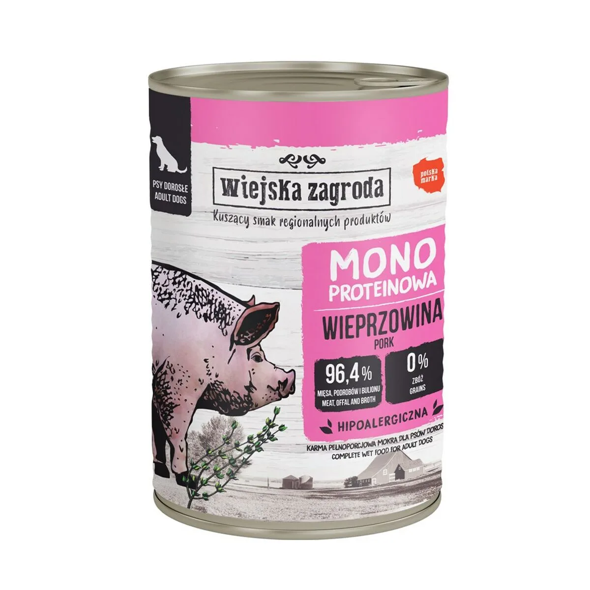 Alimentation humide wiejska zagroda monoprotein pork cochon 400 g s9111501959. Diaytar transforme l'essai du e-commerce généraliste en vous offrant une expérience curated, qualitative et surprenante