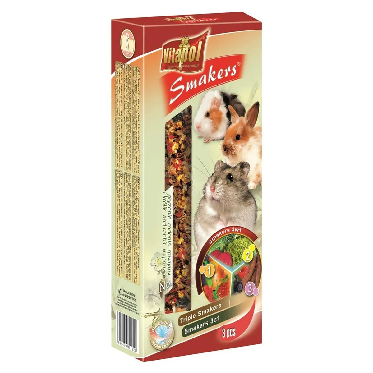 Alimentation vitapol smakers petits animaux 135 g s911176067. Diaytar : Votre destination shopping en ligne pour découvrir les dernières tendances et produits généraux soigneusement sélectionnés