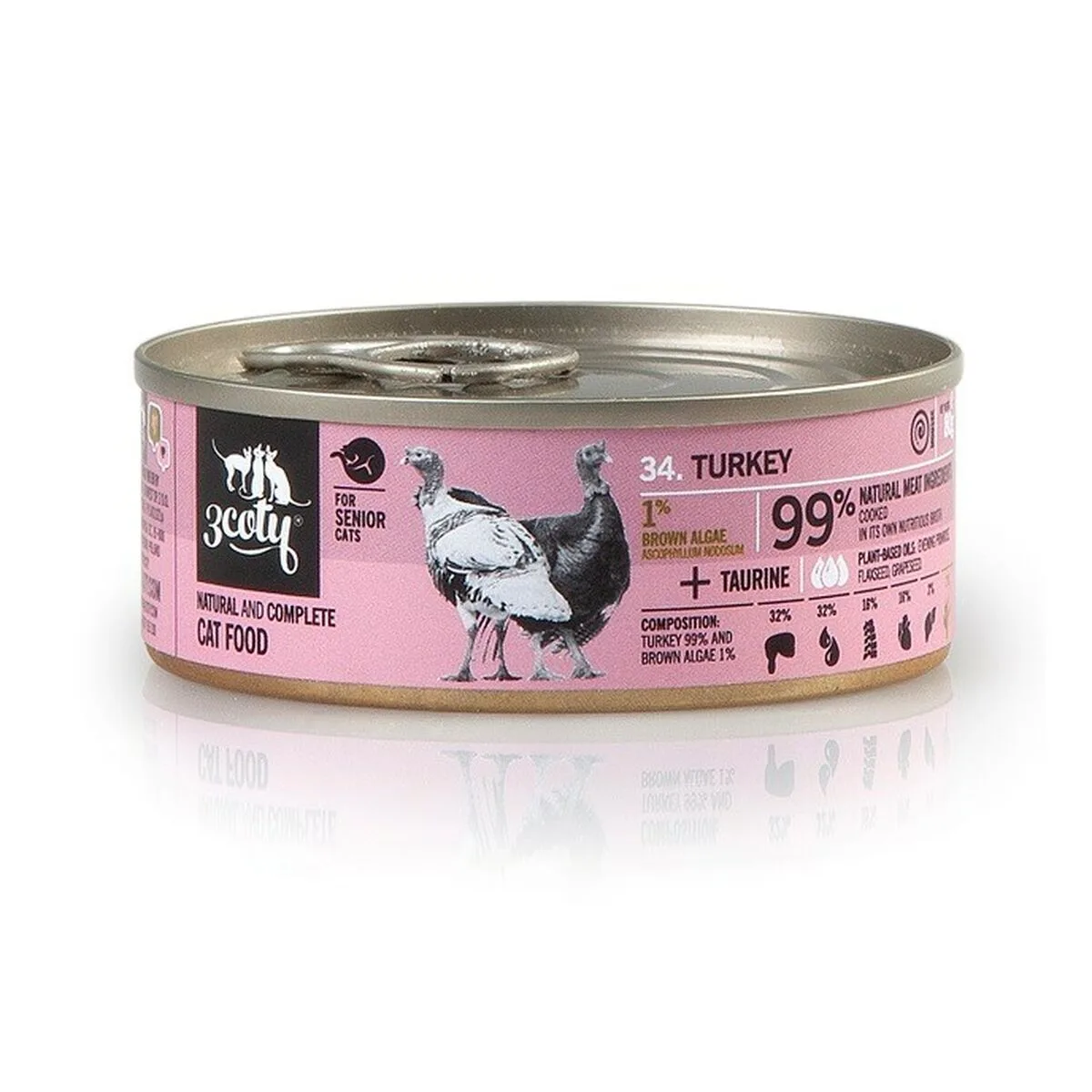 Aliments pour chat 3coty dinde 80 g s9112060414. Diaytar capitalise sur la diversité : notre force est de vous offrir un choix immense sans jamais sacrifier la qualité
