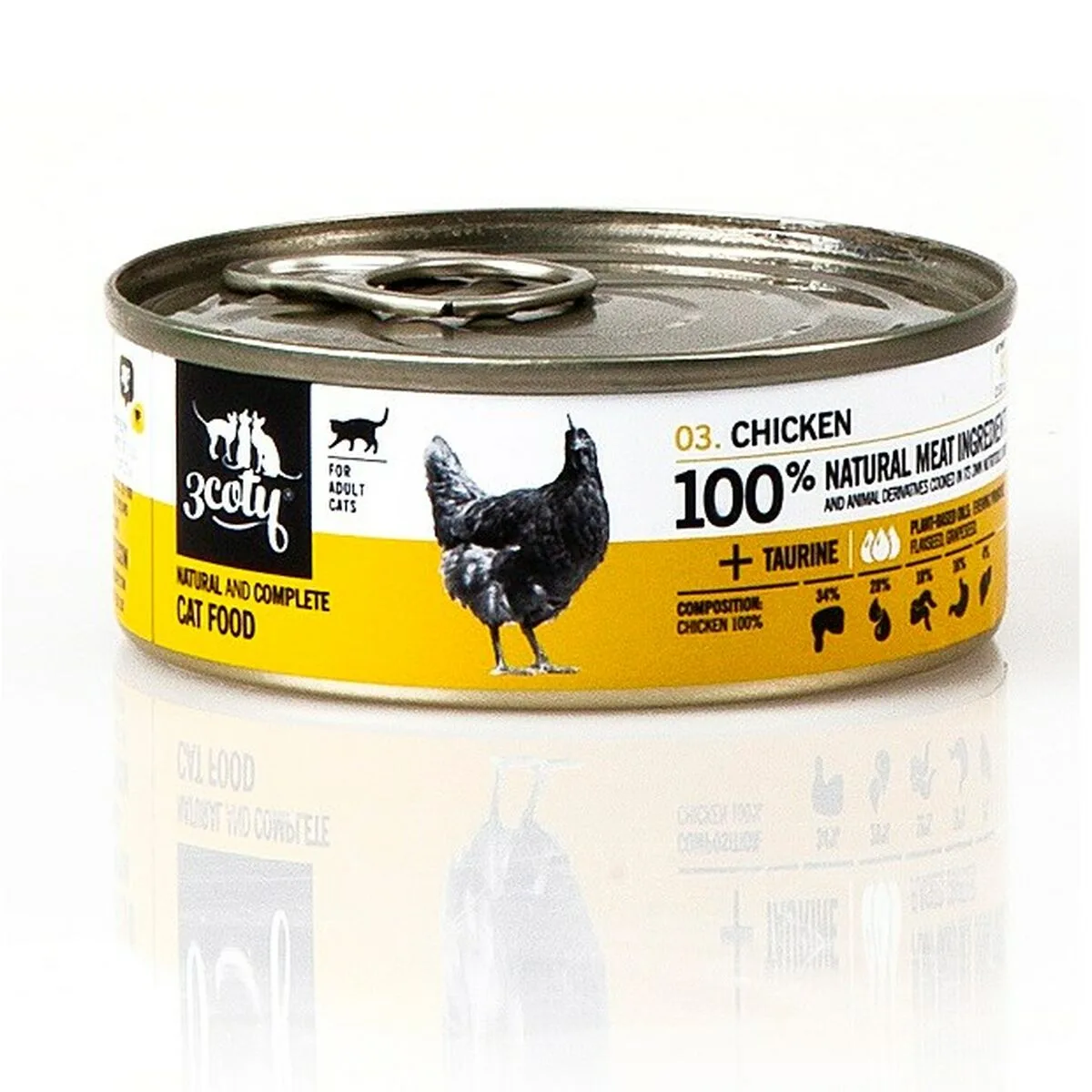 Aliments pour chat 3coty poulet 80 g s9112058215. Diaytar a été imaginé pour les acheteurs avisés qui recherchent autant la performance que le design dans leurs produits
