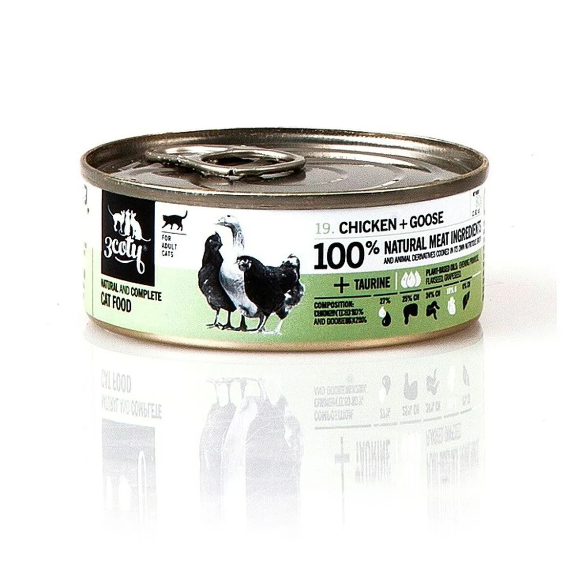 Aliments pour chat 3coty poulet 80 g s9112059110. La qualité Diaytar : un engagement, une promesse, une satisfaction garantie.