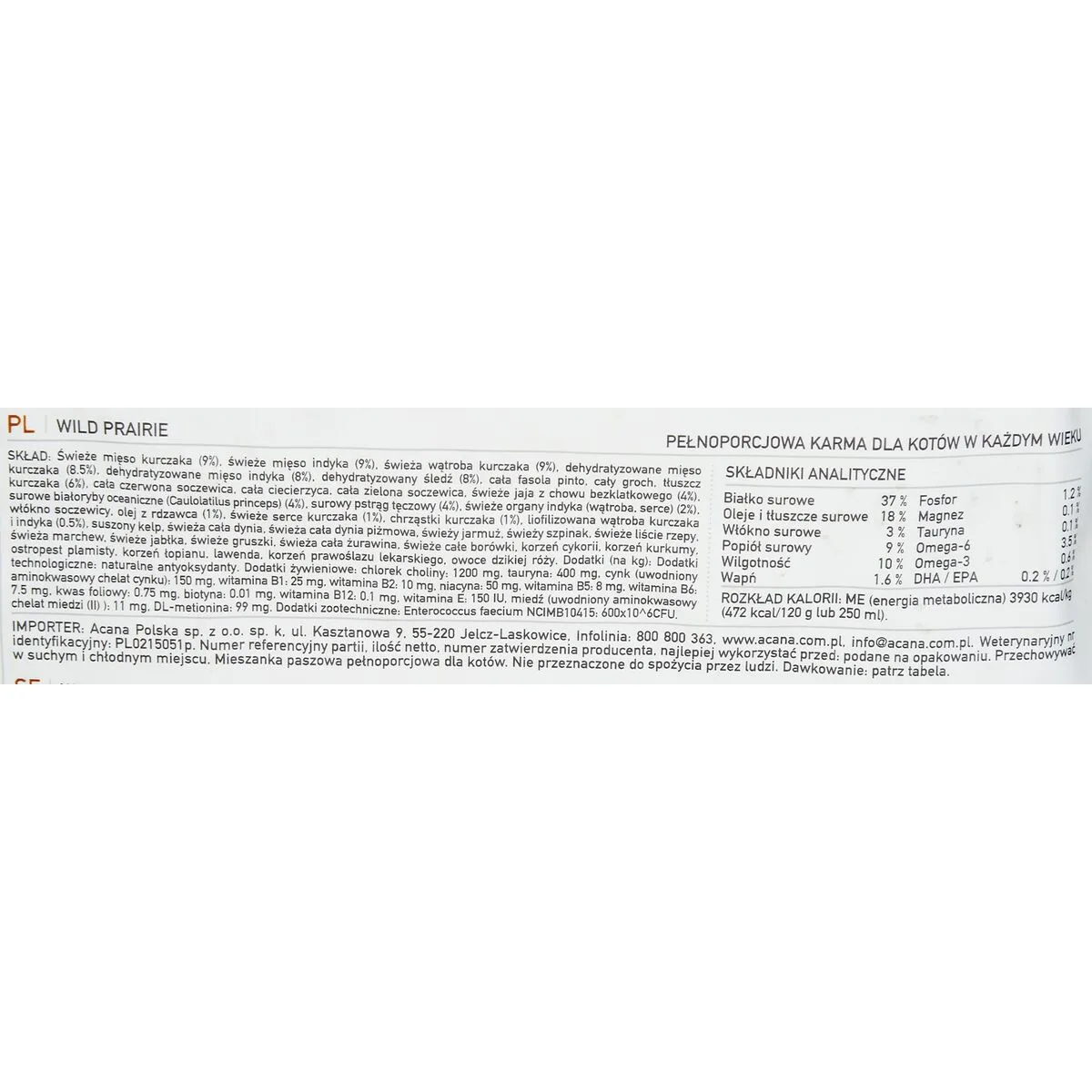 Aliments pour chat acana cat tf regionals wild prairie poulet dinde 4 5 kg s910947772. Diaytar, c'est le testament vivant qu'on peut allier large choix et qualité exemplaire dans le e-commerce.