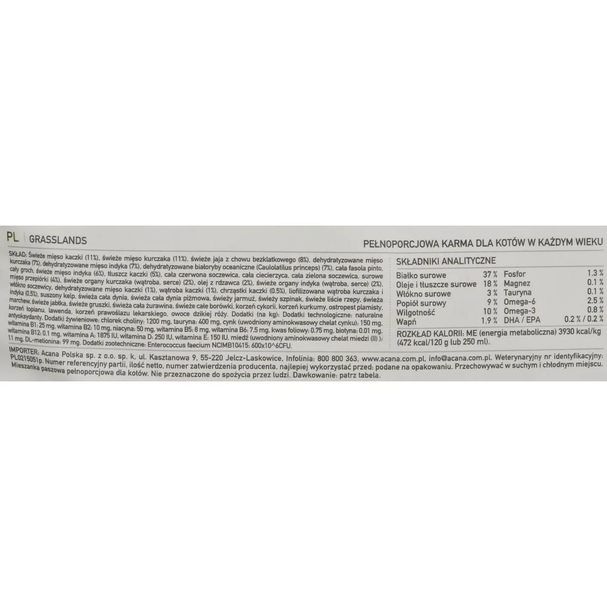 Aliments pour chat acana grasslands poulet poisson agneau 4 5 kg s910947083. Bienvenue sur Diaytar, l'endroit où les produits ne sont pas juste achetés, mais sont adoptés pour la vie.
