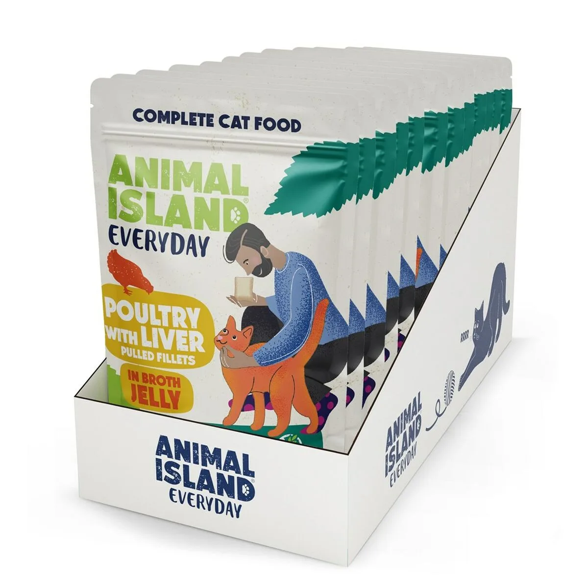 Aliments pour chat animal island everyday poultry and liver in jelly 12 x 85 g s9111464634. Nous croyons en la puissance de la simplicité. Les produits Diaytar sont beaux, utiles, et incroyablement simples à utiliser.