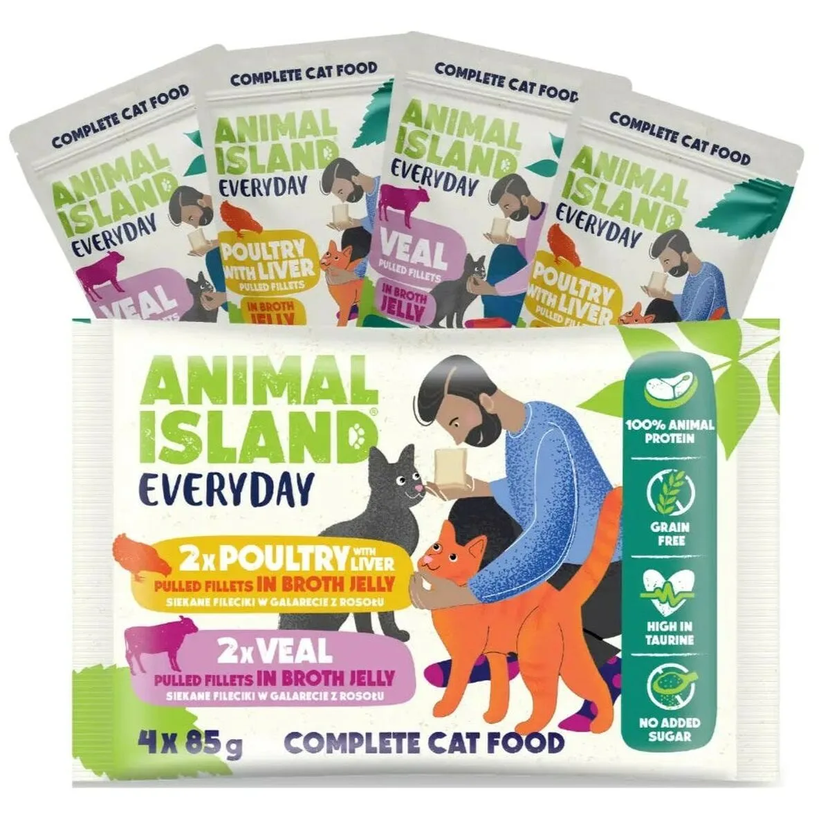 Aliments pour chat animal island everyday veal and poultry with liver 4 x 85 g s9111464484. Nous avons conçu Diaytar pour être intuitif, comme vos produits préférés. Simple, efficace, et terriblement séduisant.