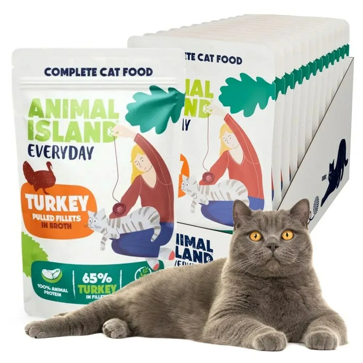 Aliments pour chat animal island turkey 12 x 85 g s9110724134. Diaytar : Parce que vous méritez le meilleur, nous sélectionnons l'excellence.
