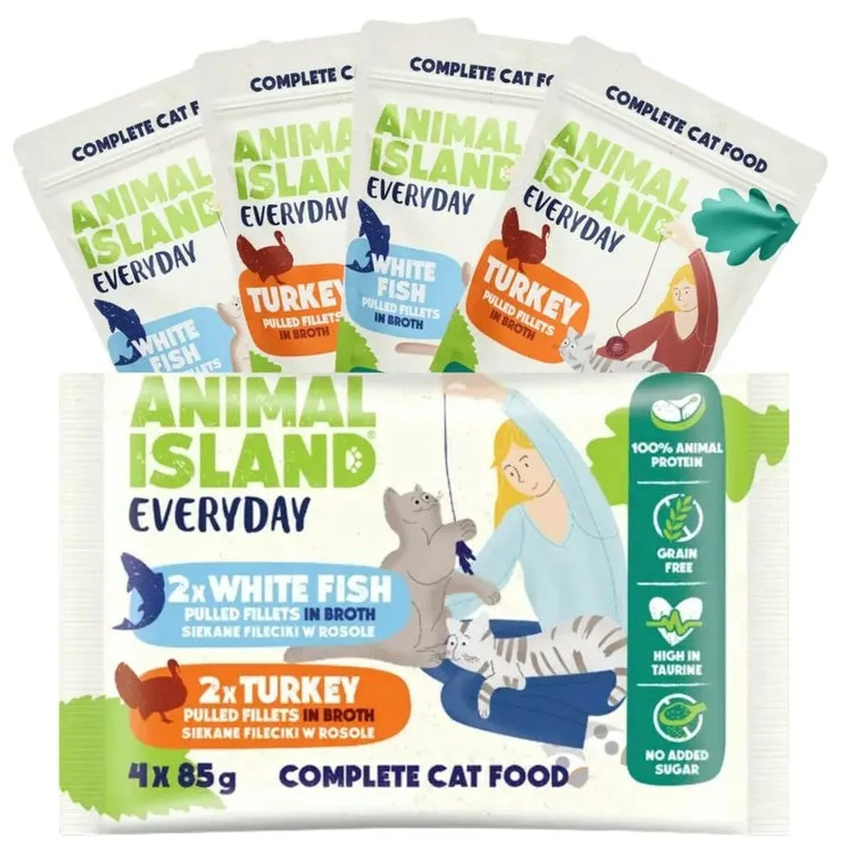 Aliments pour chat animal island turkey 4 x 85 g s9110725563. Diaytar, c'est la démonstration que le meilleur des produits est à portée de clic, sans compromis, sans attente.