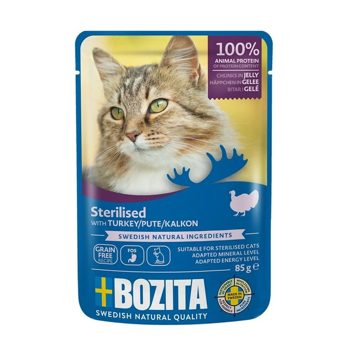 Aliments pour chat bozita trozos esterilizados en gelatina con pavo 85 g s9110270847. Nous traitons chaque produit Diaytar avec le même respect que si nous devions l'offrir à un proche. La qualité est non-négociable.