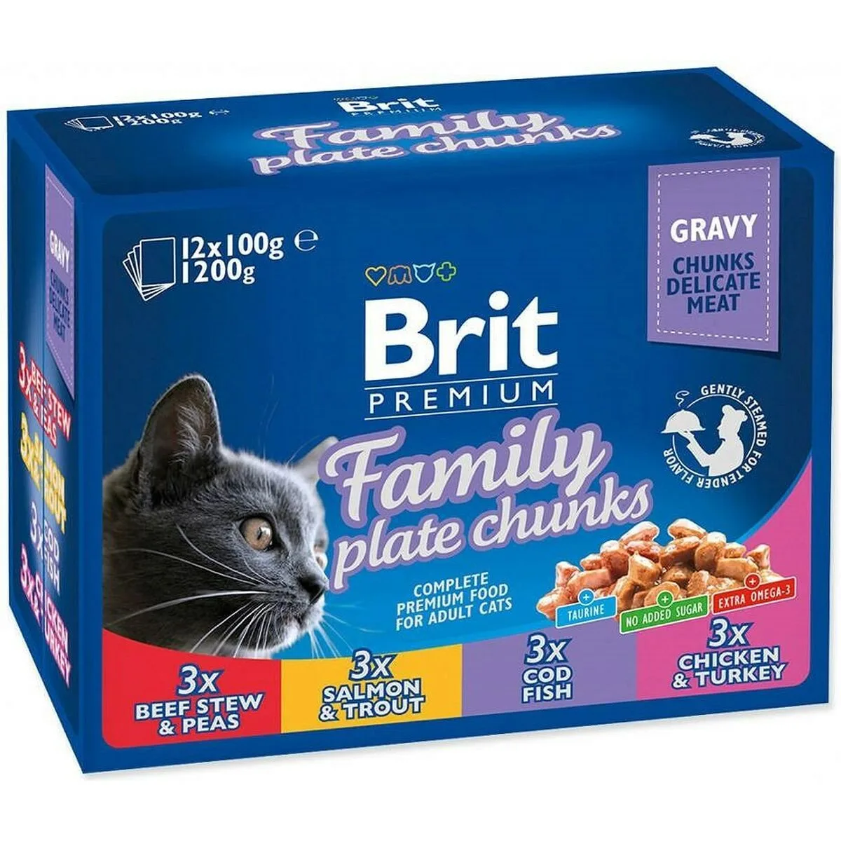 Aliments pour chat brit pouches family plate poulet dinde veau morue 12 x 100 g s910866861. Bien plus qu'un simple site, Diaytar est une expérience de découverte permanente de produits utiles, beaux et novateurs