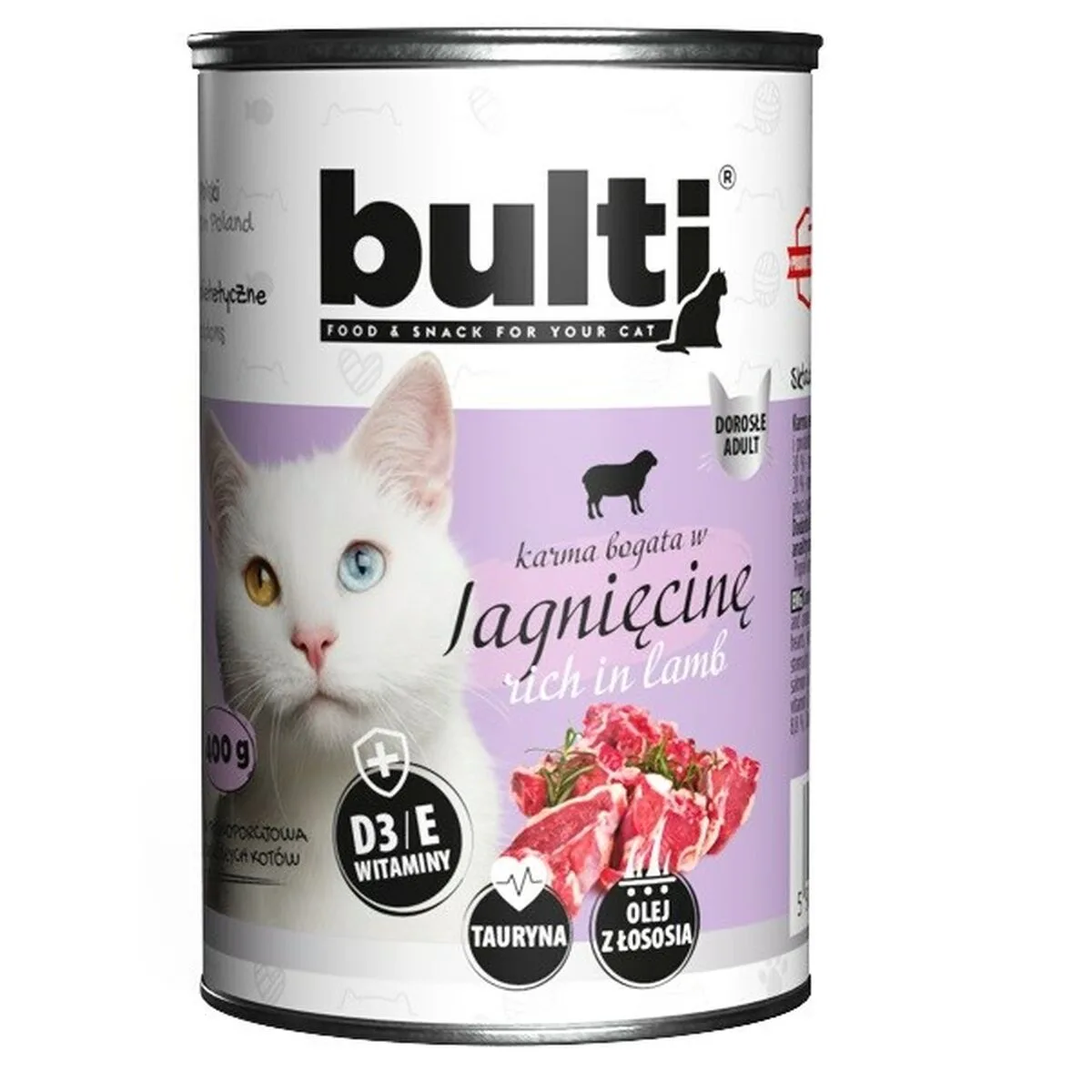 Aliments pour chat bult agneau 400 g s9112274156. Diaytar cultive l'art du bien-être à travers ses produits soigneusement choisis.