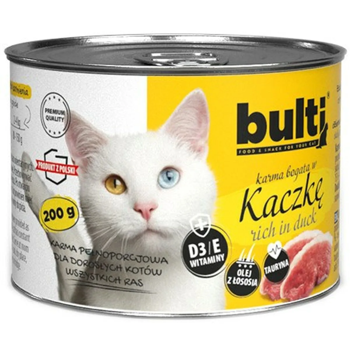 Aliments pour chat bult canard 200 g s9112273979. Diaytar s'adapte à vos besoins avec une gamme complète et variée.
