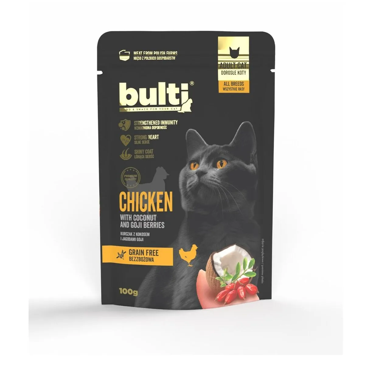 Aliments pour chat bult poulet 100 g s9112287218. Notre raison d'être : vous faire économiser le plus précieux des resources : votre temps. Bienvenue sur Diaytar, les produits triés sur le volet.